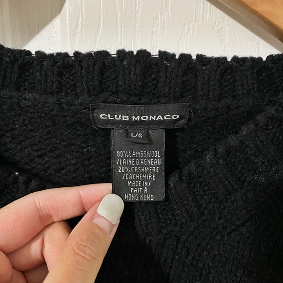 Club Monaco Lambswool & Cashmere Sweater - Picture 5 of 5